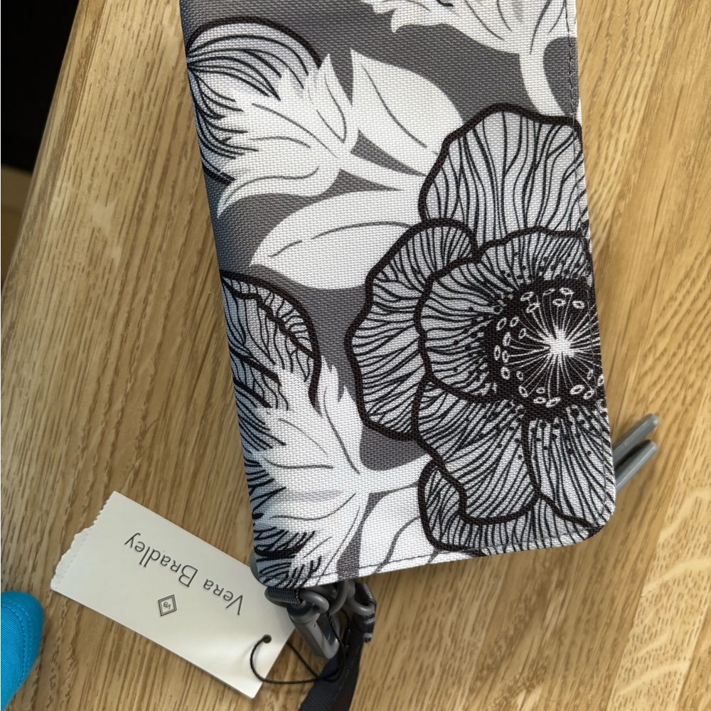 Vera Bradley Monochrome Floral Wallet